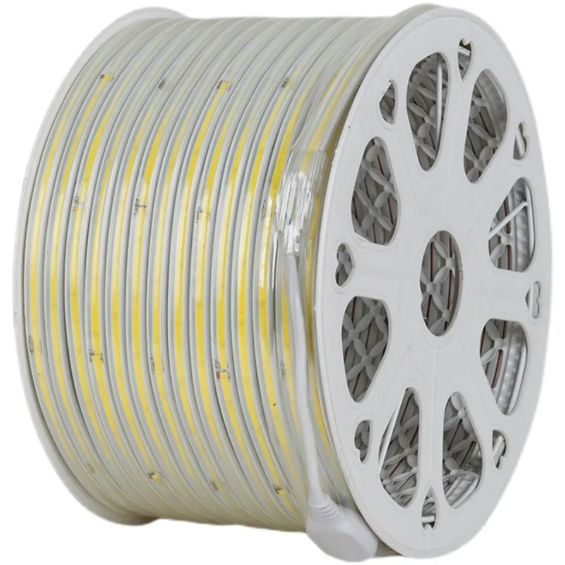 110V 220V  الجهد العالي للماء  LED COB الشريط ضوء