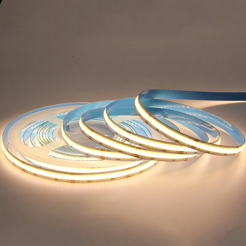 12V 24V 512 LEDS CCT COB LED شريط ضوء المزدوج