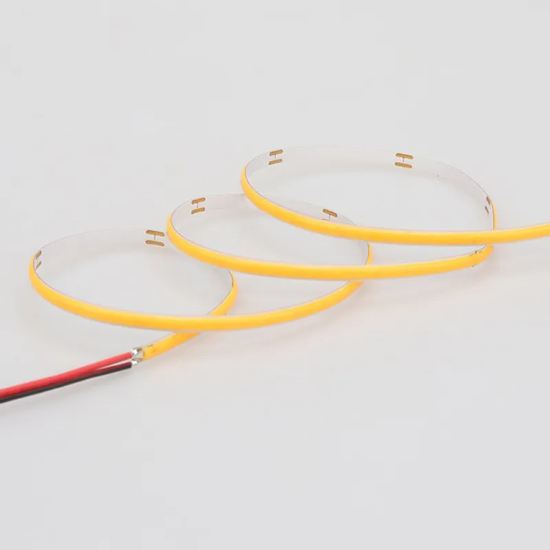 5mm 12V 24V 320 LEDS COB LED شريط ضوء