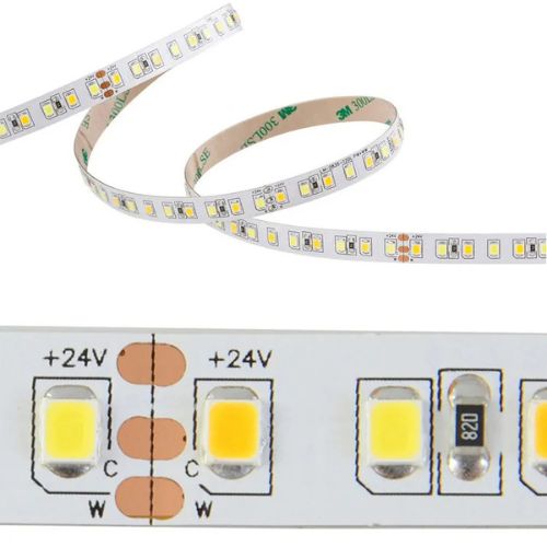 12V 24V 120 مصباح مزدوج CCT SMD LED شريط إضاءة