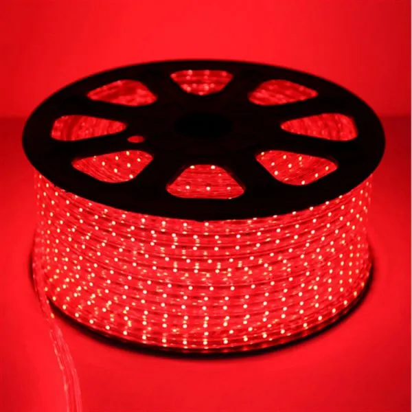 LED SMD 5050-60D-8MM-220V-IP65 شريط إضاءة 