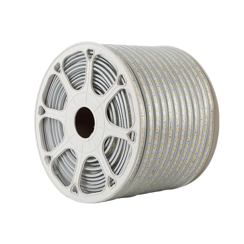 LED SMD 5050-60D-8MM-220V-IP65 شريط إضاءة 