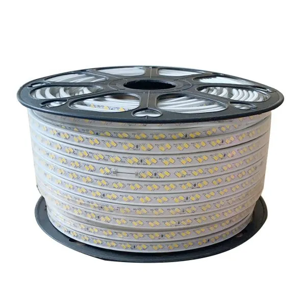 LED SMD 5050-60D-8MM-220V-IP65 شريط إضاءة 