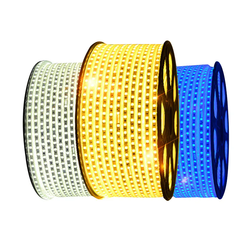 LED SMD 5050-60D-8MM-220V-IP65 شريط إضاءة 