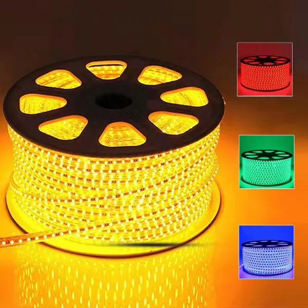  LED عالي المجلد 5050-60D-6MM-220V-IP65 شريط إضاءة