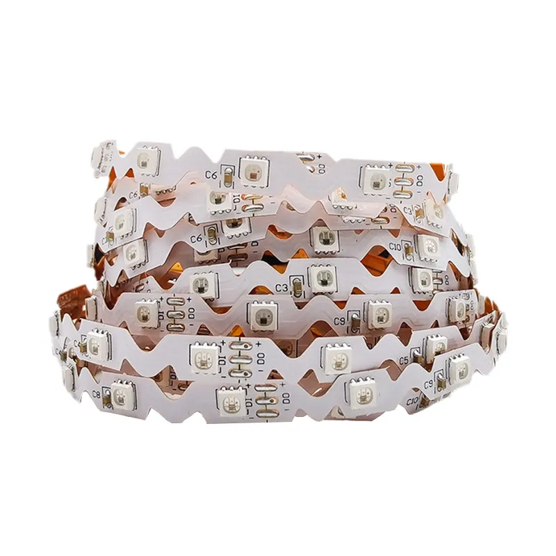  S 12 فولت SMD5050 LED شريط مرن على شكل بكسل شريط إضاءة 