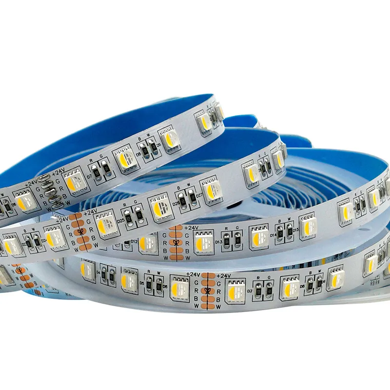  LED SMD5050-24-12MM-RGBW شريط إضاءة