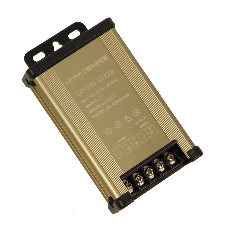  12V مقاومة للمطر LED امدادات الطاقة لشريط إضاءة 