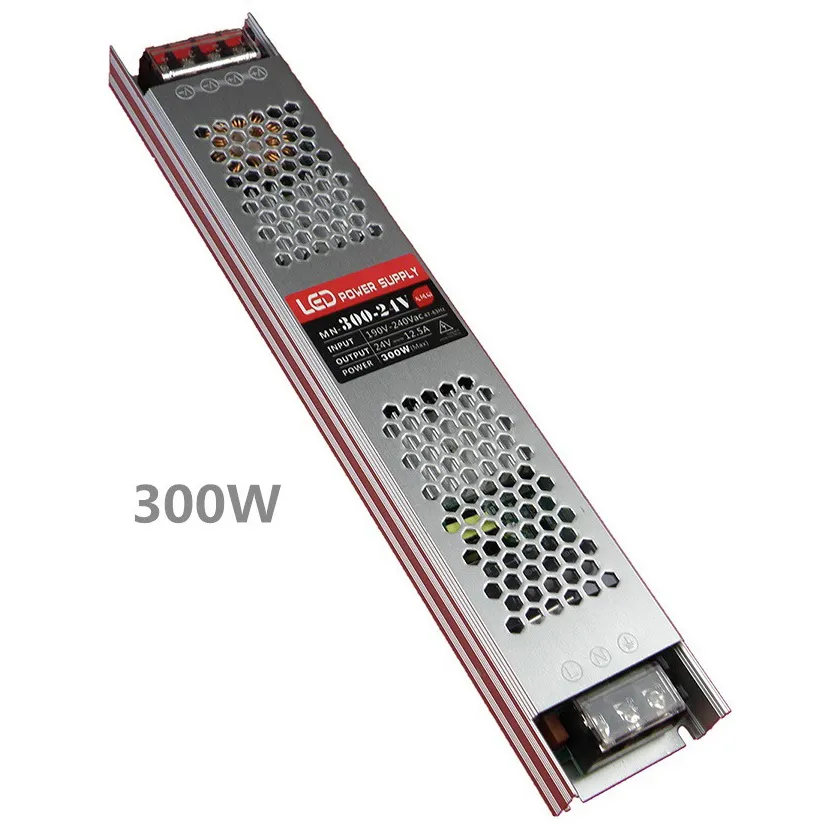 12V فولت بار نموذج نحيف LED امدادات الطاقة لشريط إضاءة 